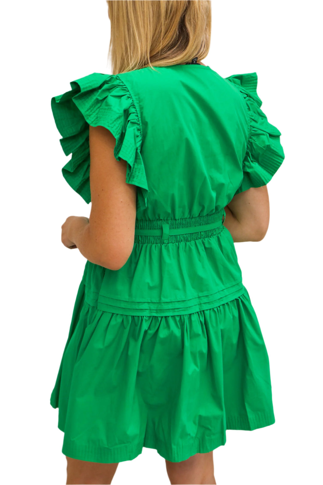 Fly Away Dress, Emerald