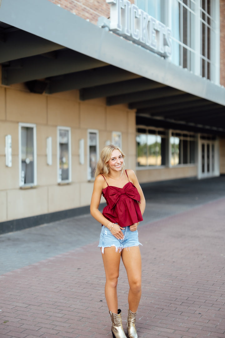 High Road Bow Tank, Maroon