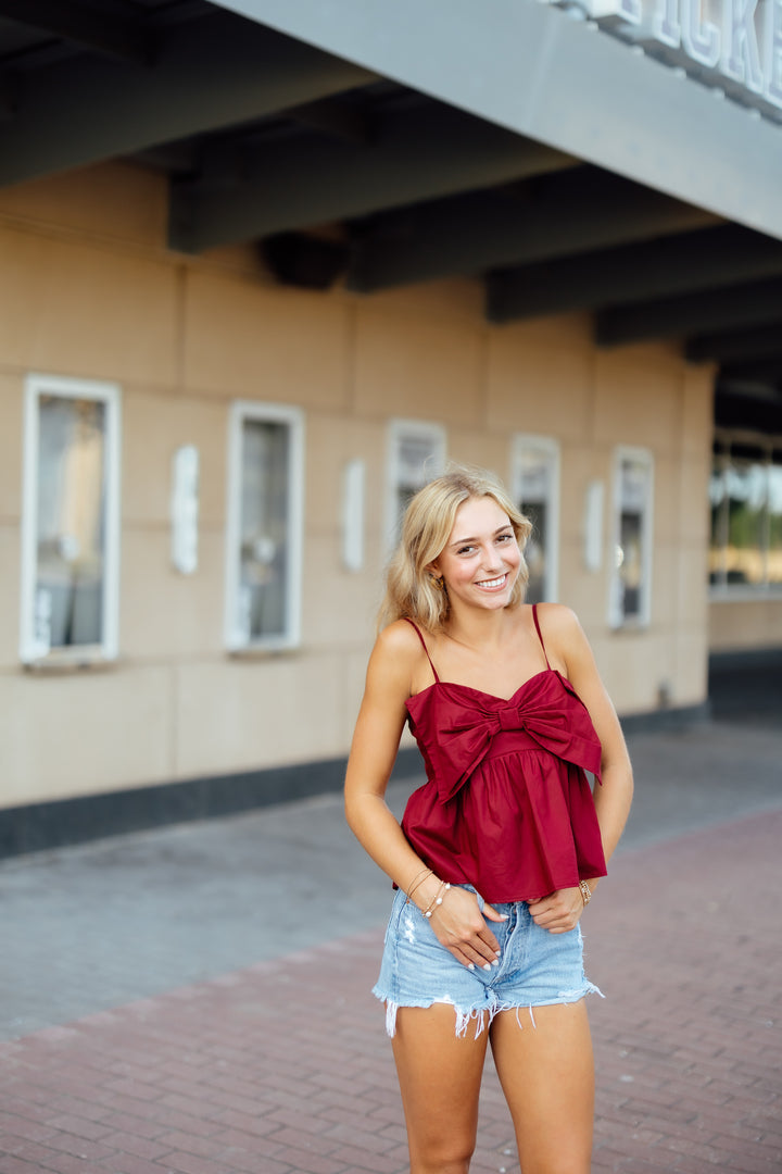 High Road Bow Tank, Maroon