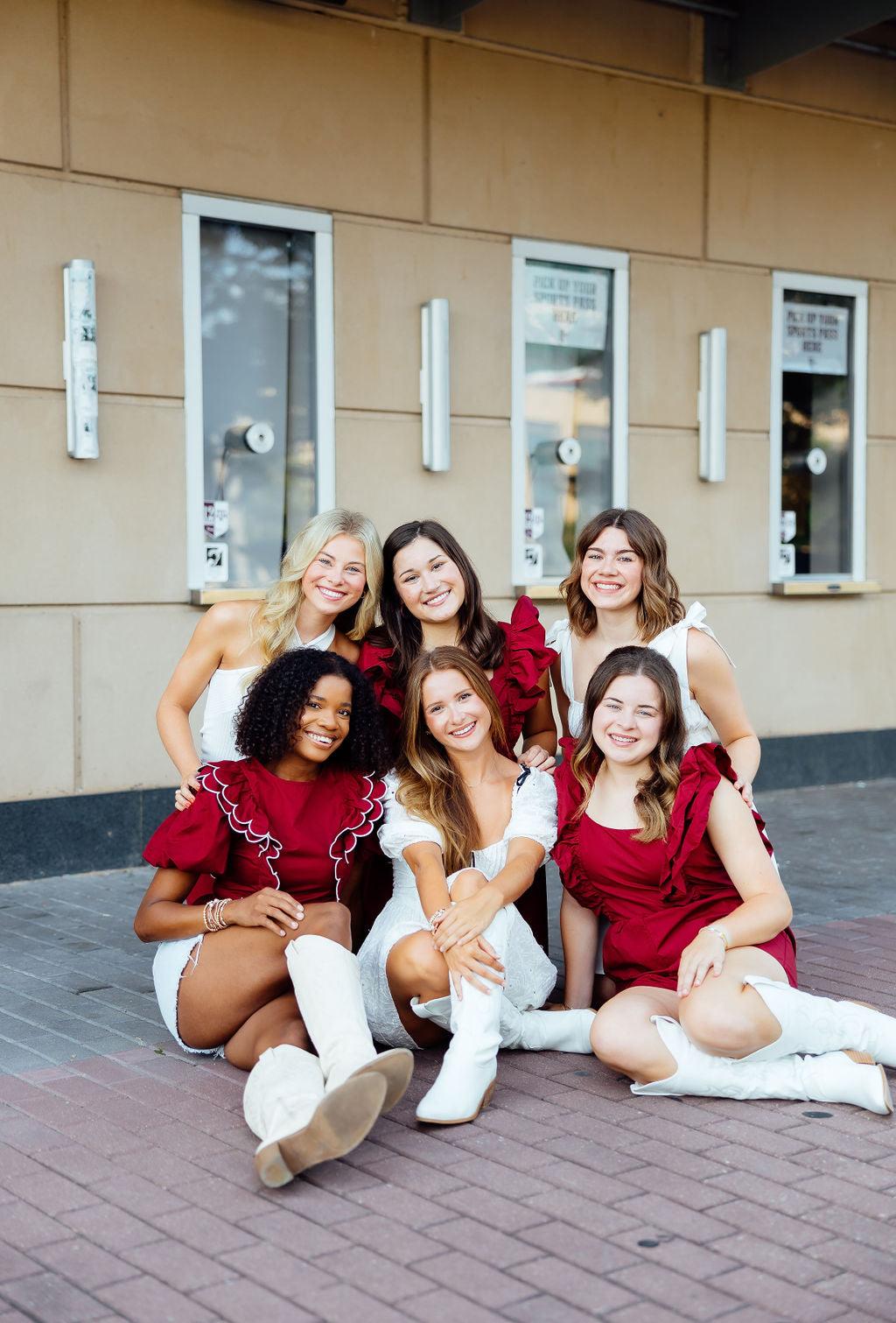 Always Right Peplum Top, Maroon