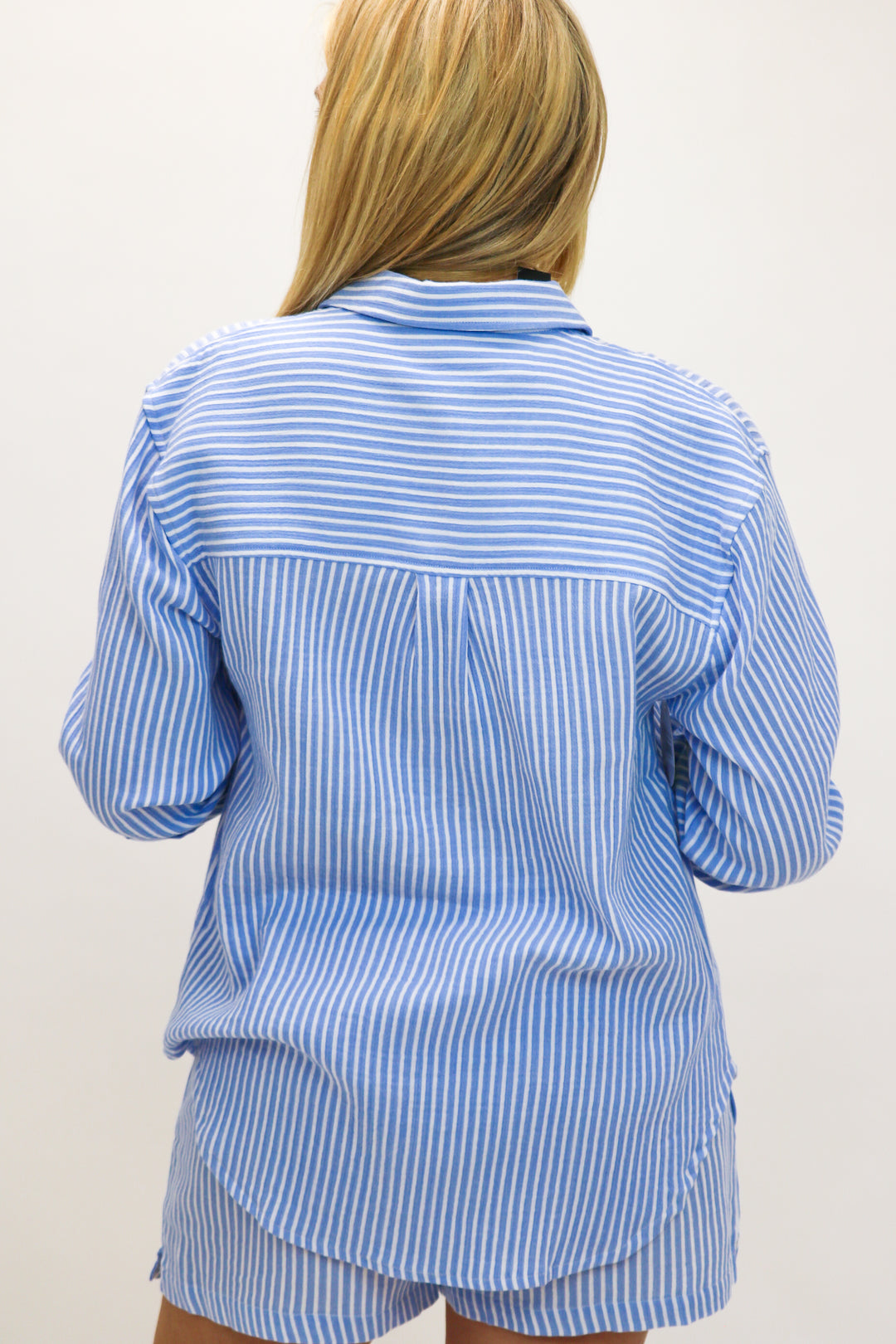 Juna Striped Top, Blue