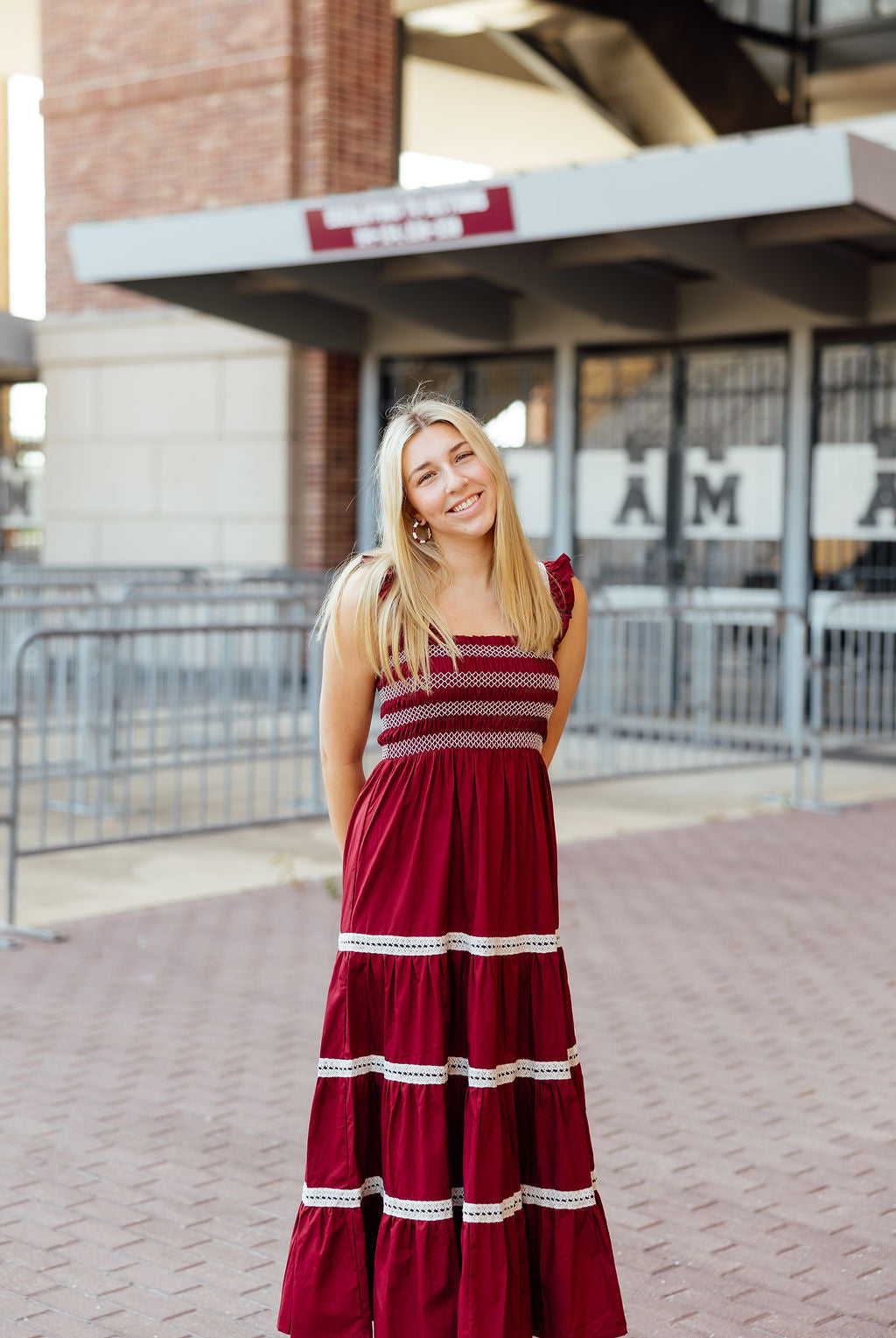 Midnight Hour Smocked Maxi Dress