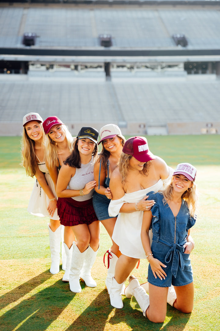 Saturdays in College Station Trucker Hat