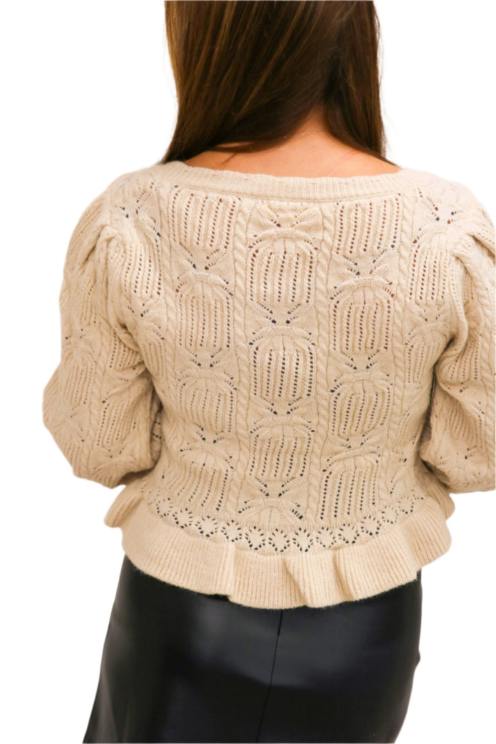 High Class Coquette Bow Sweater