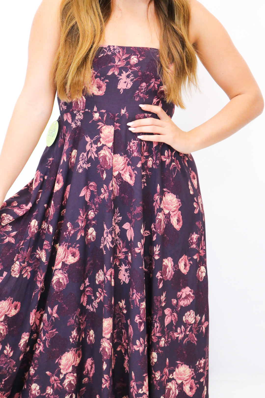 Weekend Getaway Floral Midi Dress