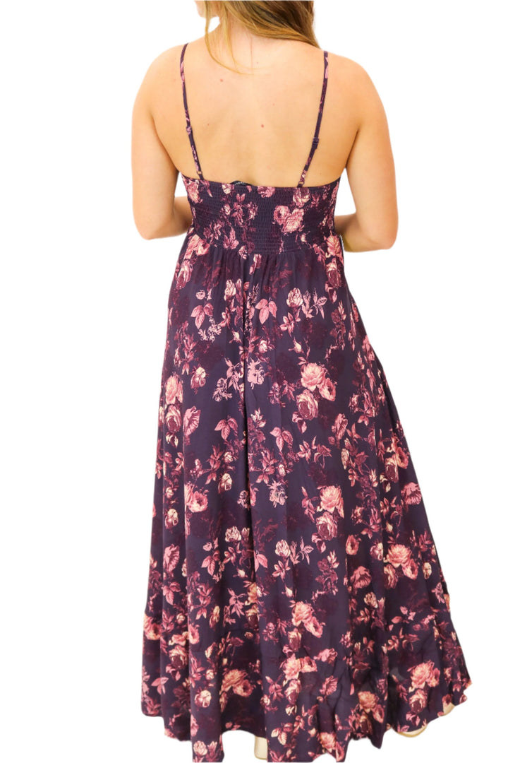 Weekend Getaway Floral Midi Dress