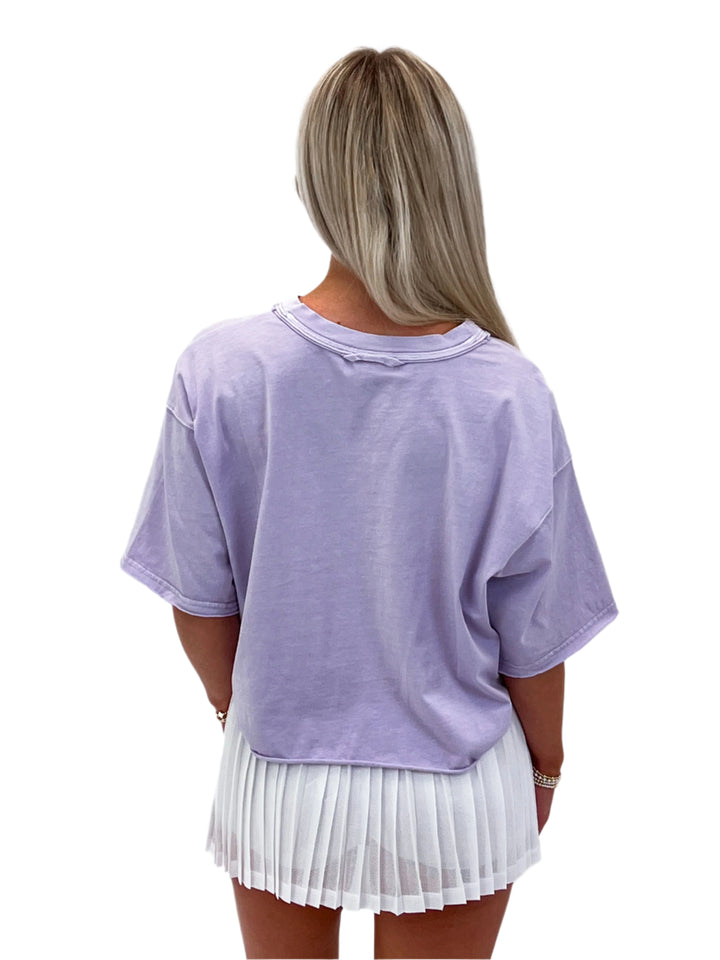 Inspire Tee, Lavender Glaze