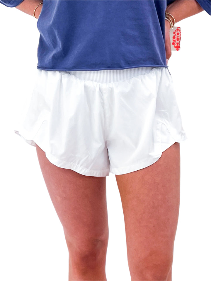 Carpe Diem Shorts, White