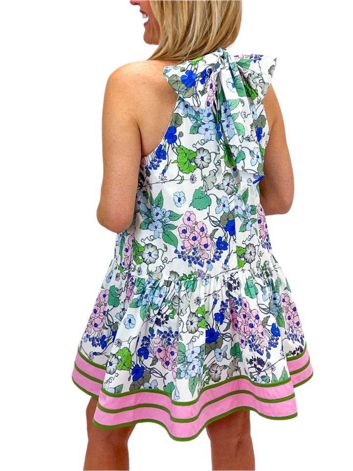 Fields of Wildflowers Floral Halter Dress