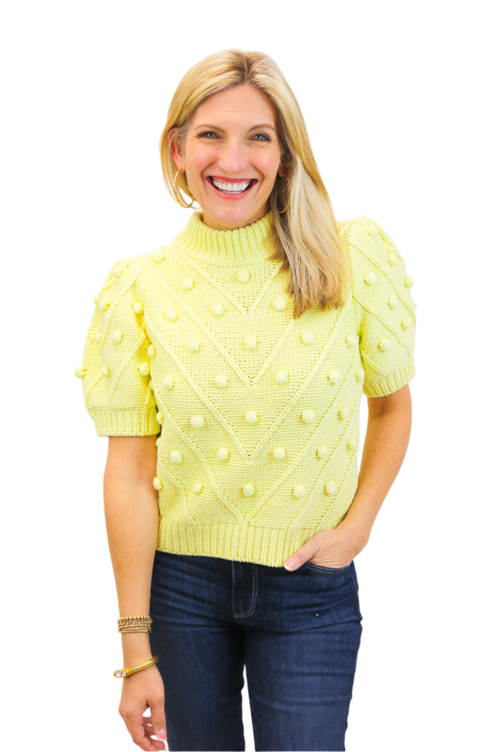 Butter You Up Pom Pom Sweater, Butter