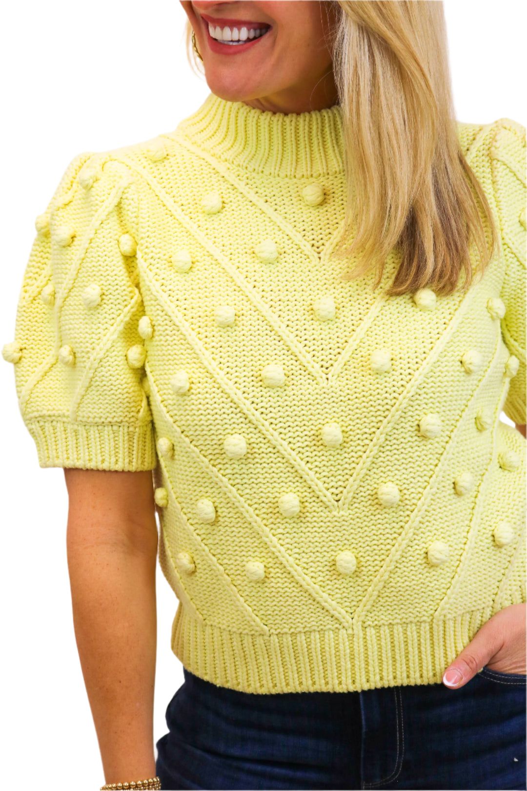 Butter You Up Pom Pom Sweater, Butter