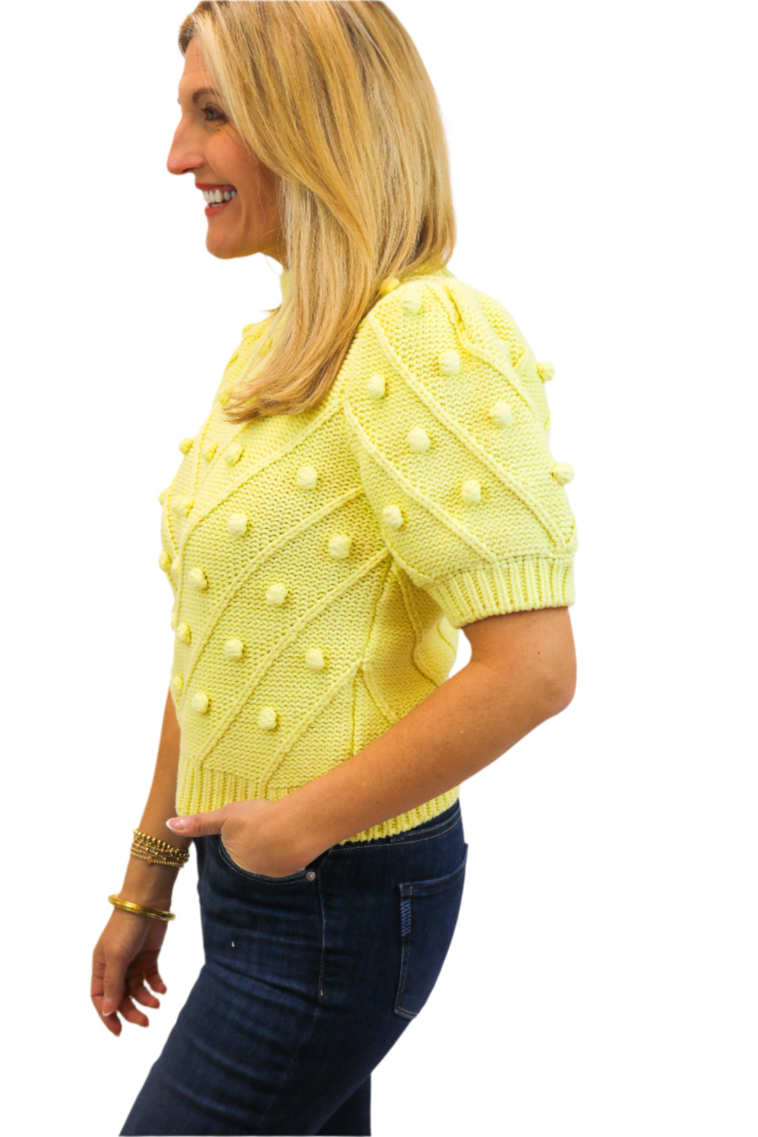 Butter You Up Pom Pom Sweater, Butter