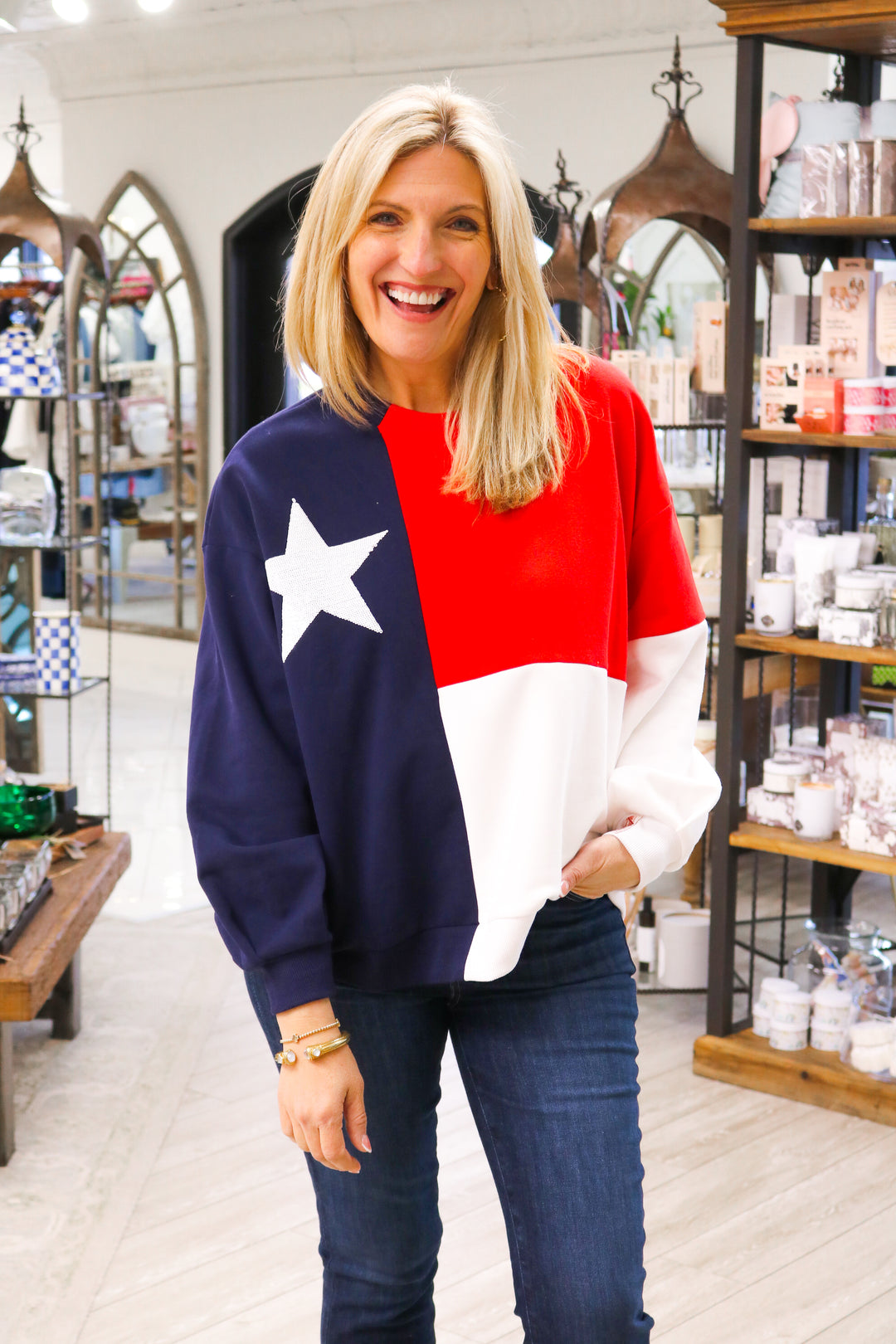 Texas Flag Sweatshirt