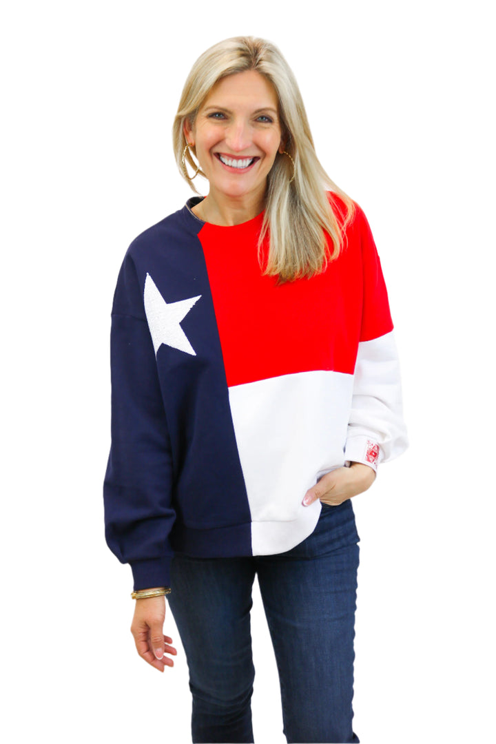 Texas Flag Sweatshirt