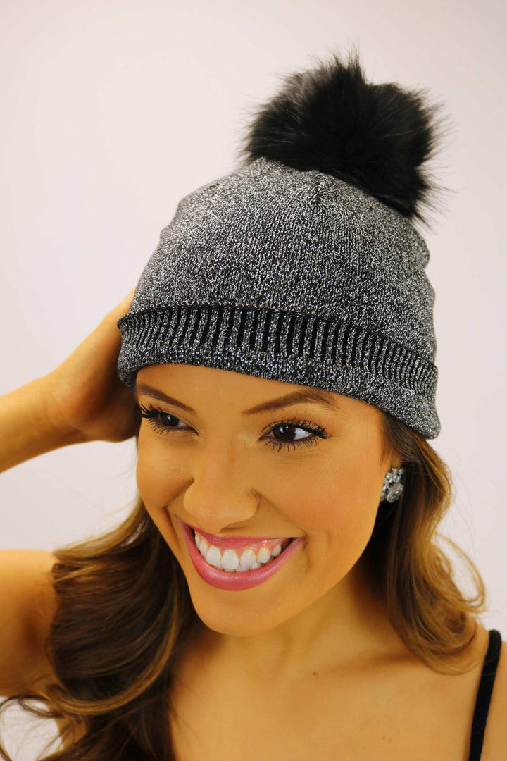 Maya Slouch Hat, Black