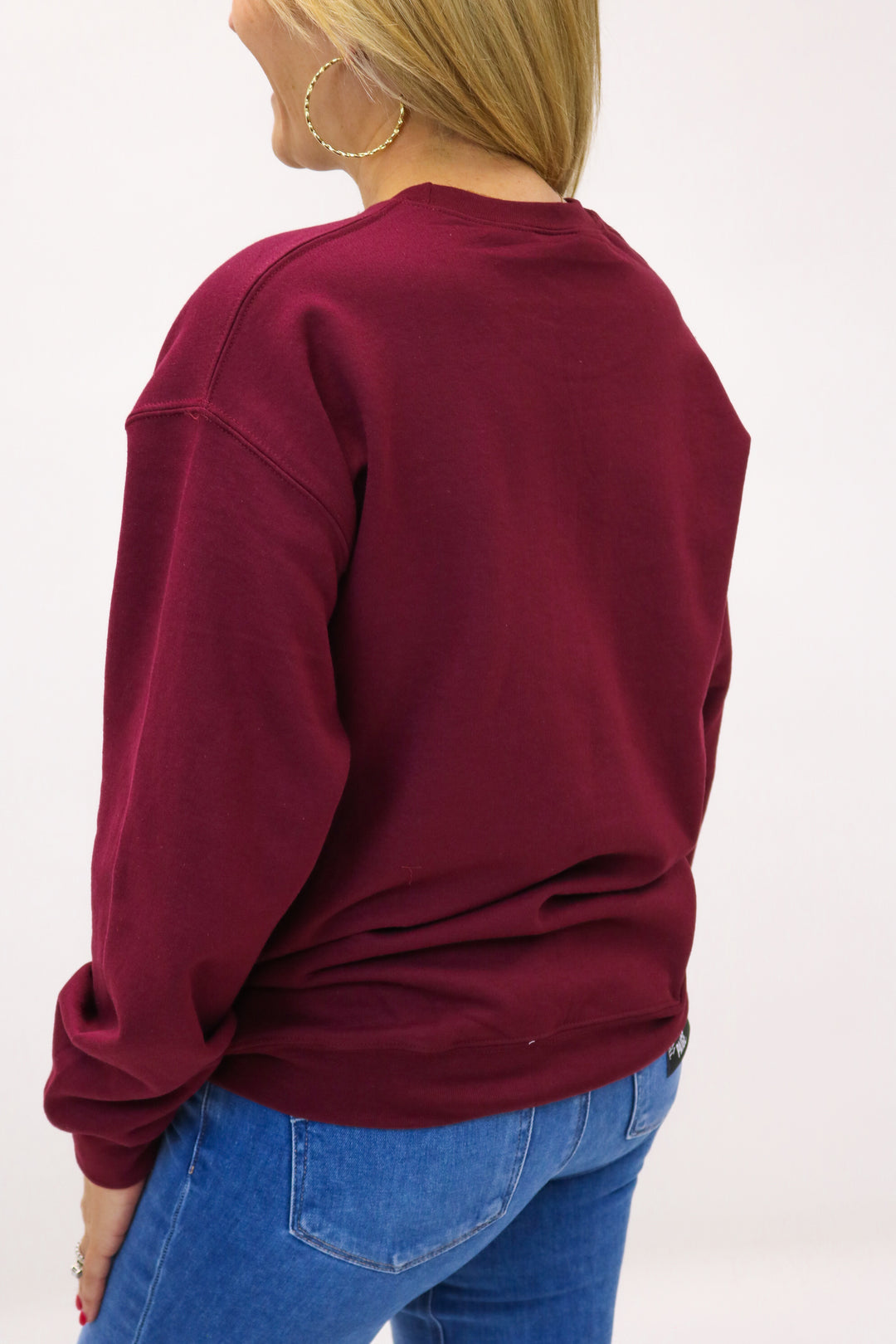 Howdy Sweatshirt, Maroon