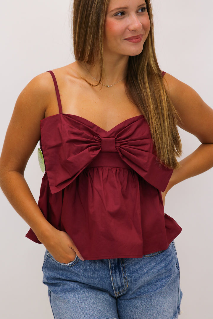 High Road Bow Tank, Maroon