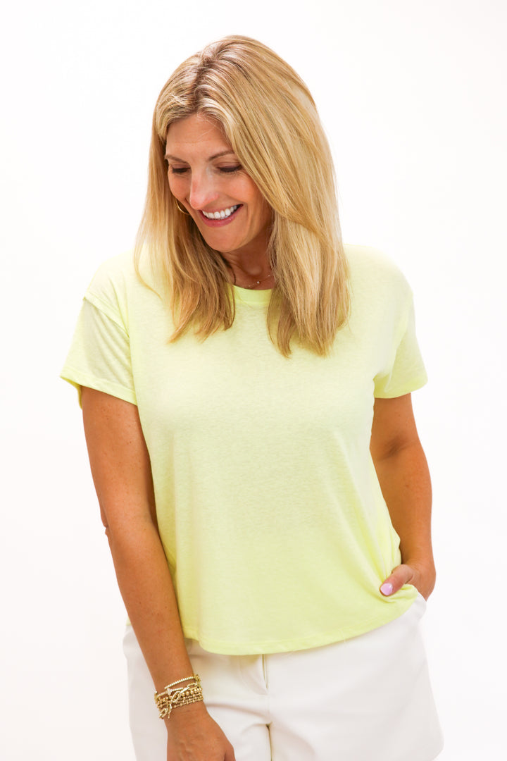 Keyside Tee, Limeade