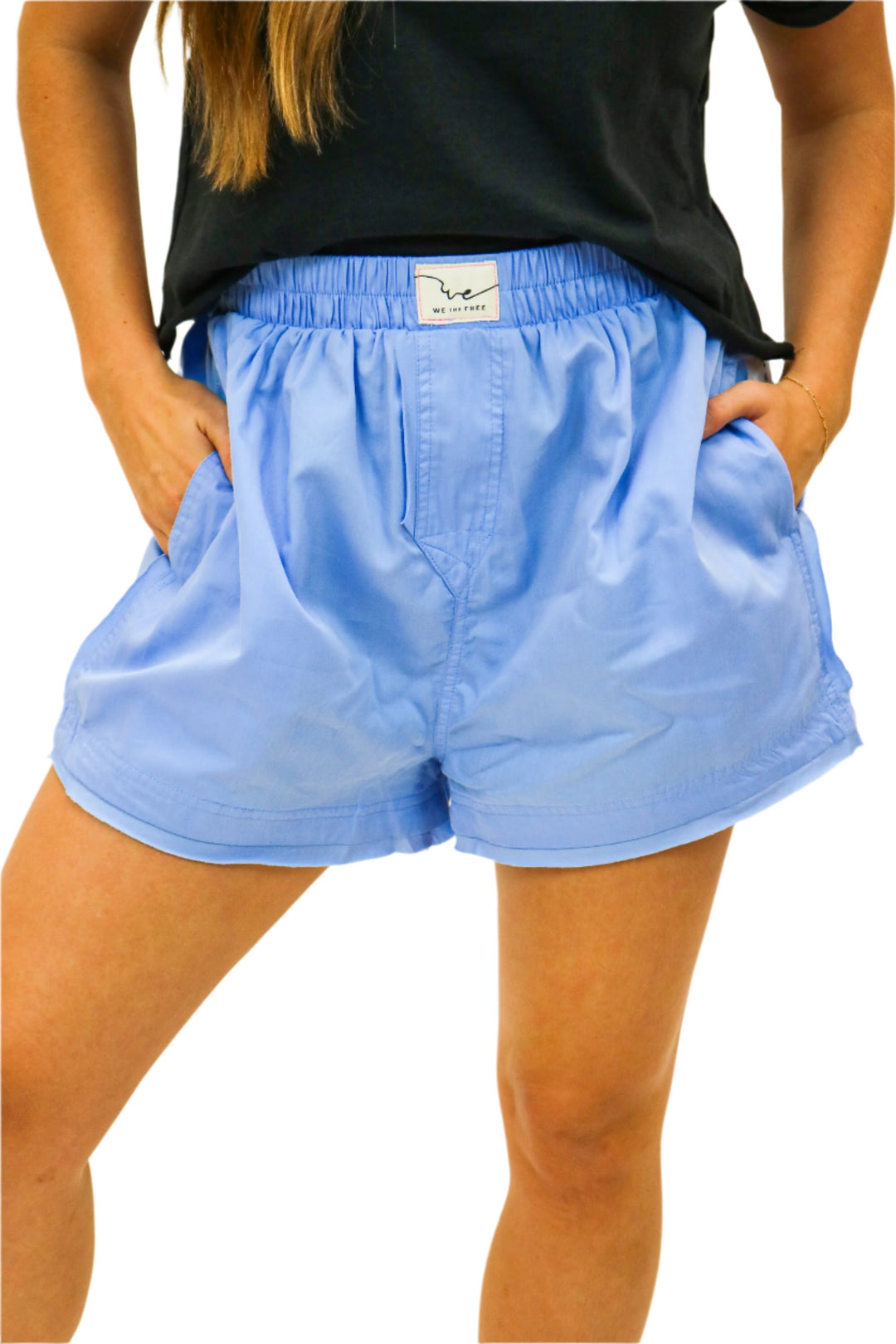 Day To Day Solid Boxer, Placid Blue