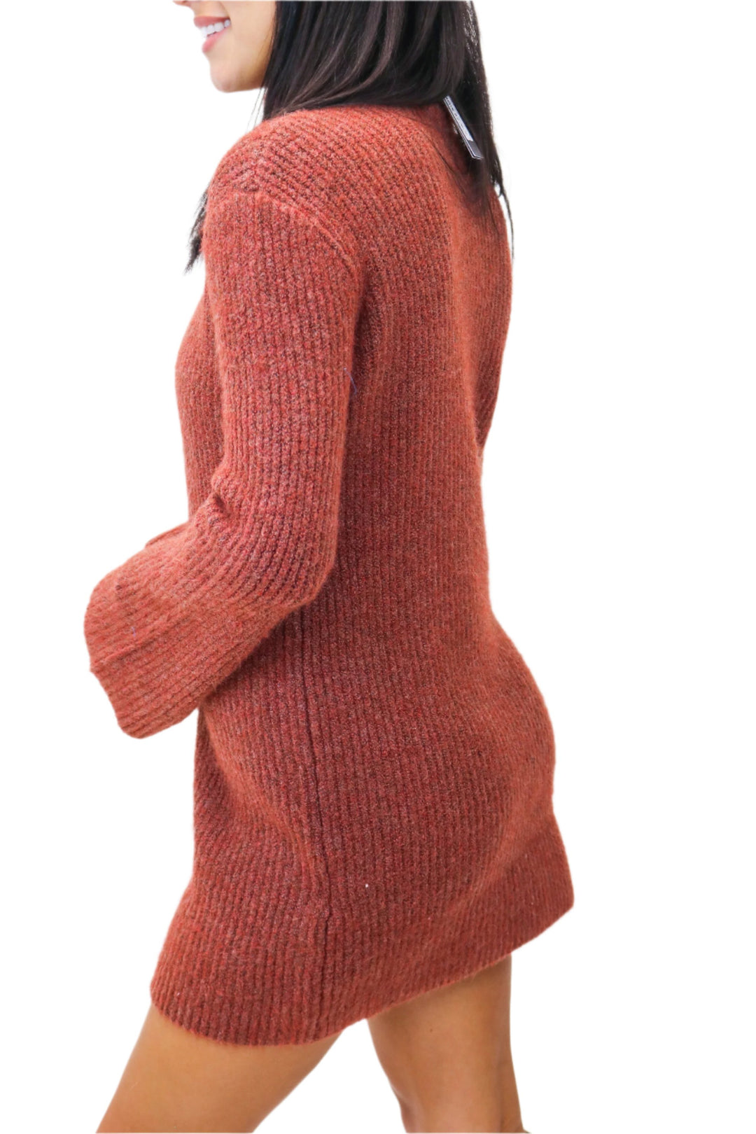 Abbie Sweater Dress, Baked Apple