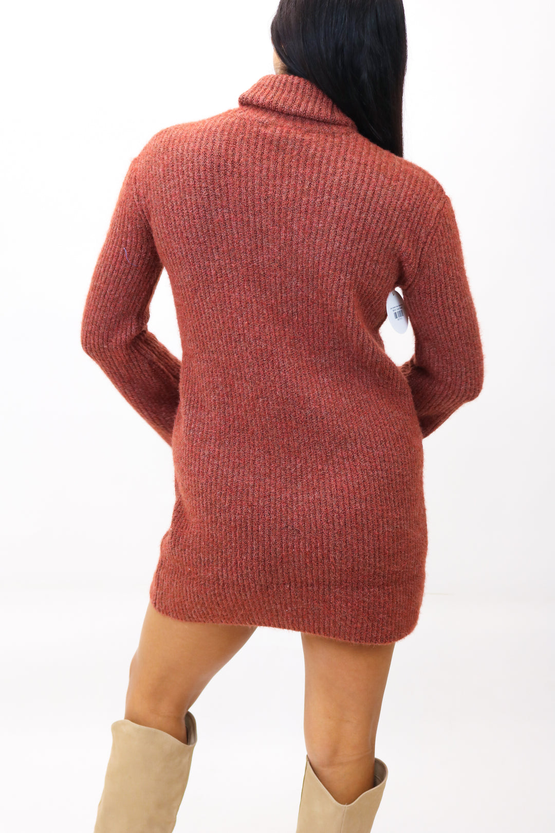 Abbie Sweater Dress, Baked Apple