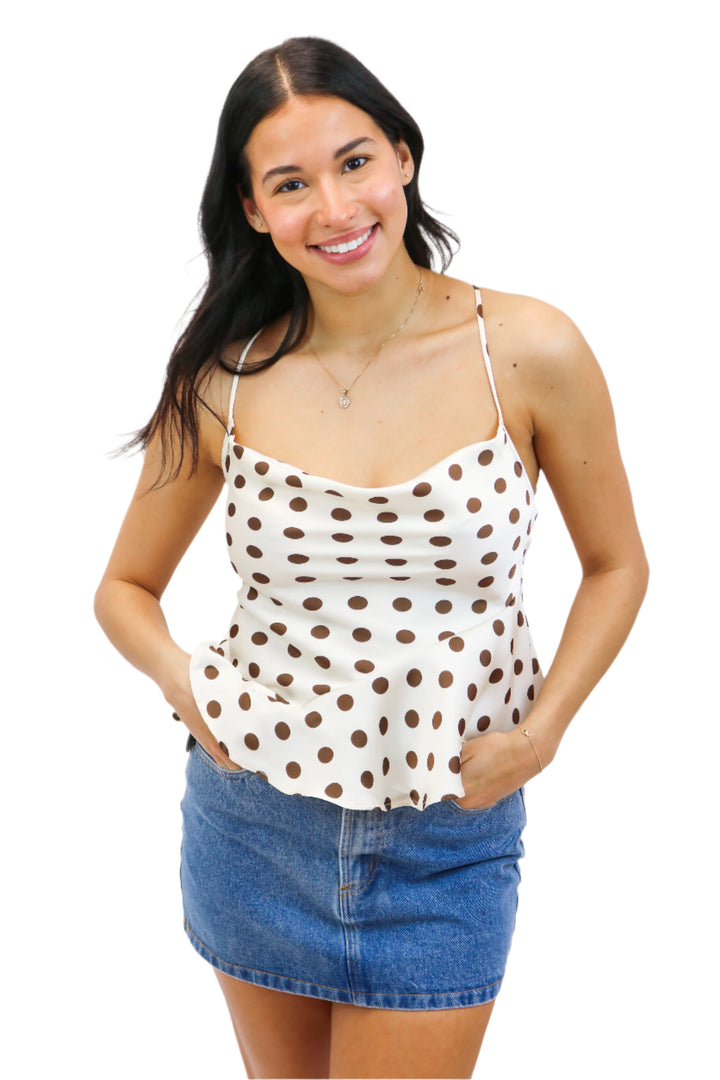 Everli Polka Dot Top