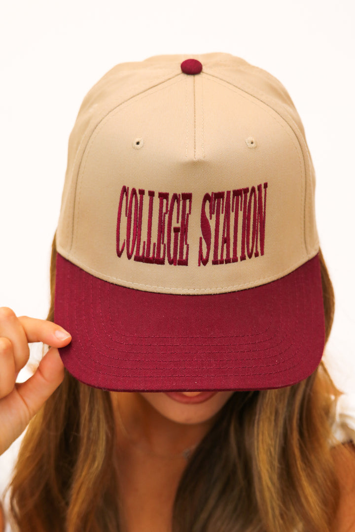 College Station Khaki Hat