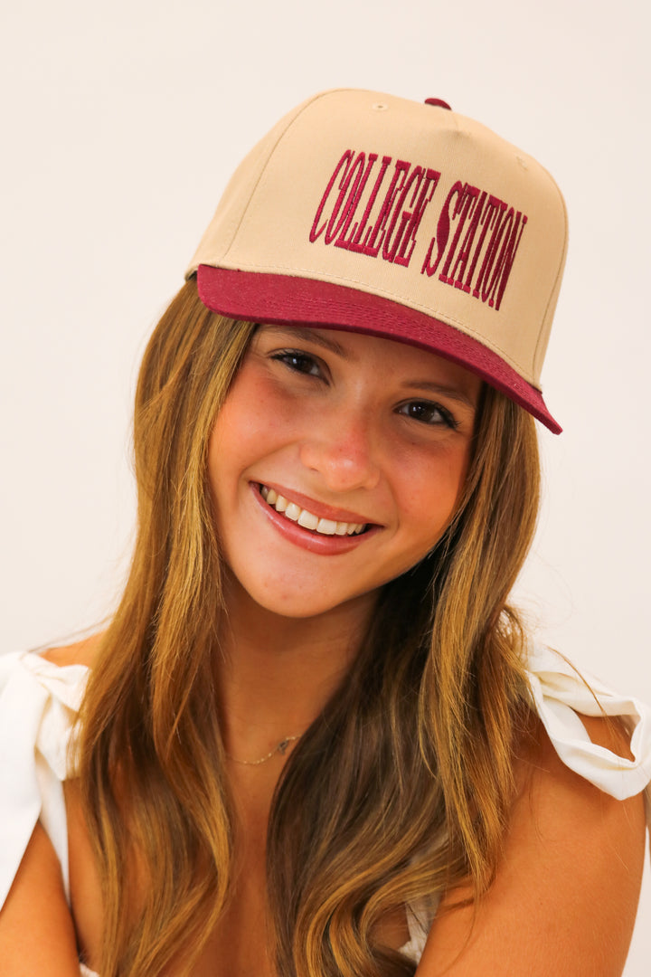 College Station Khaki Hat