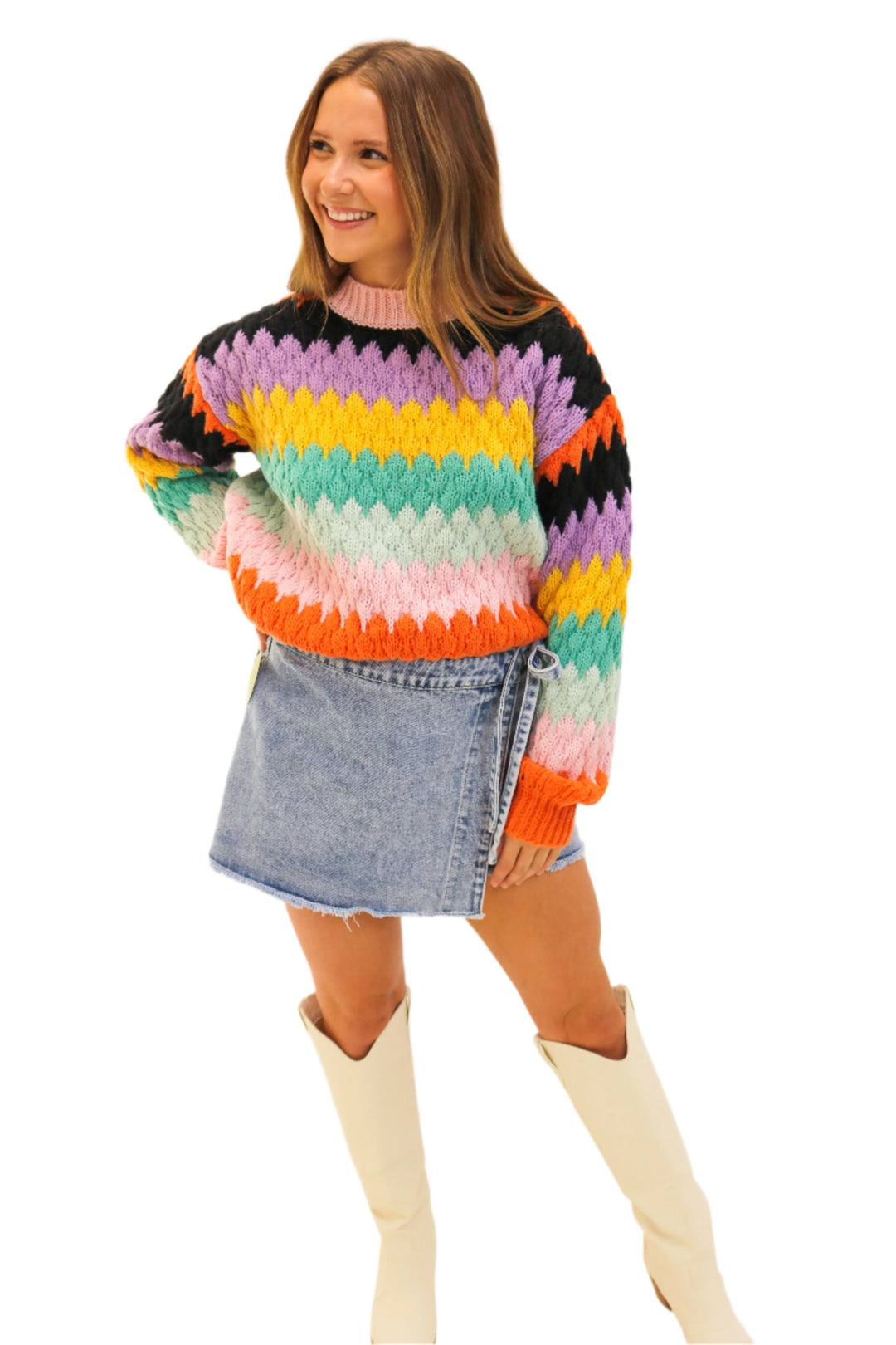 Let Things Be Colorful Sweater