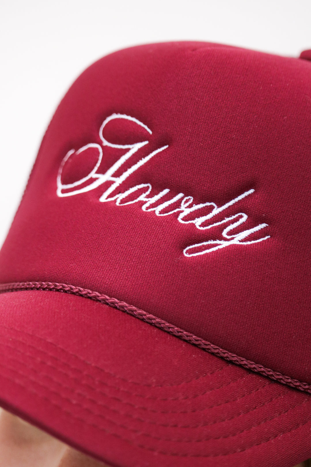 Howdy Script Trucker Hat