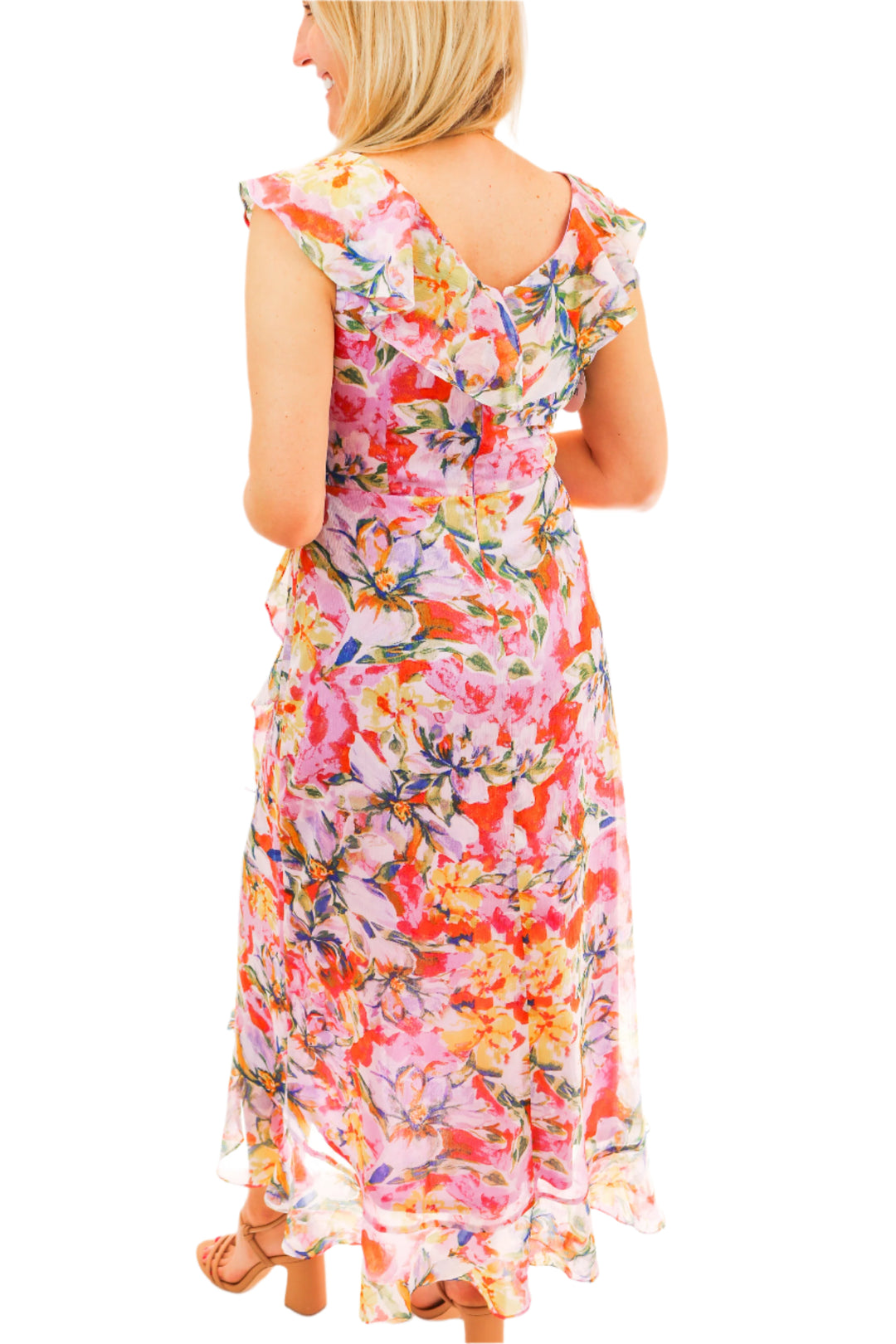 Alessandra Floral Wrap Dress