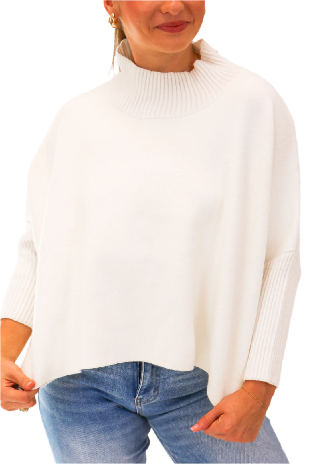 Aja Sweater, White