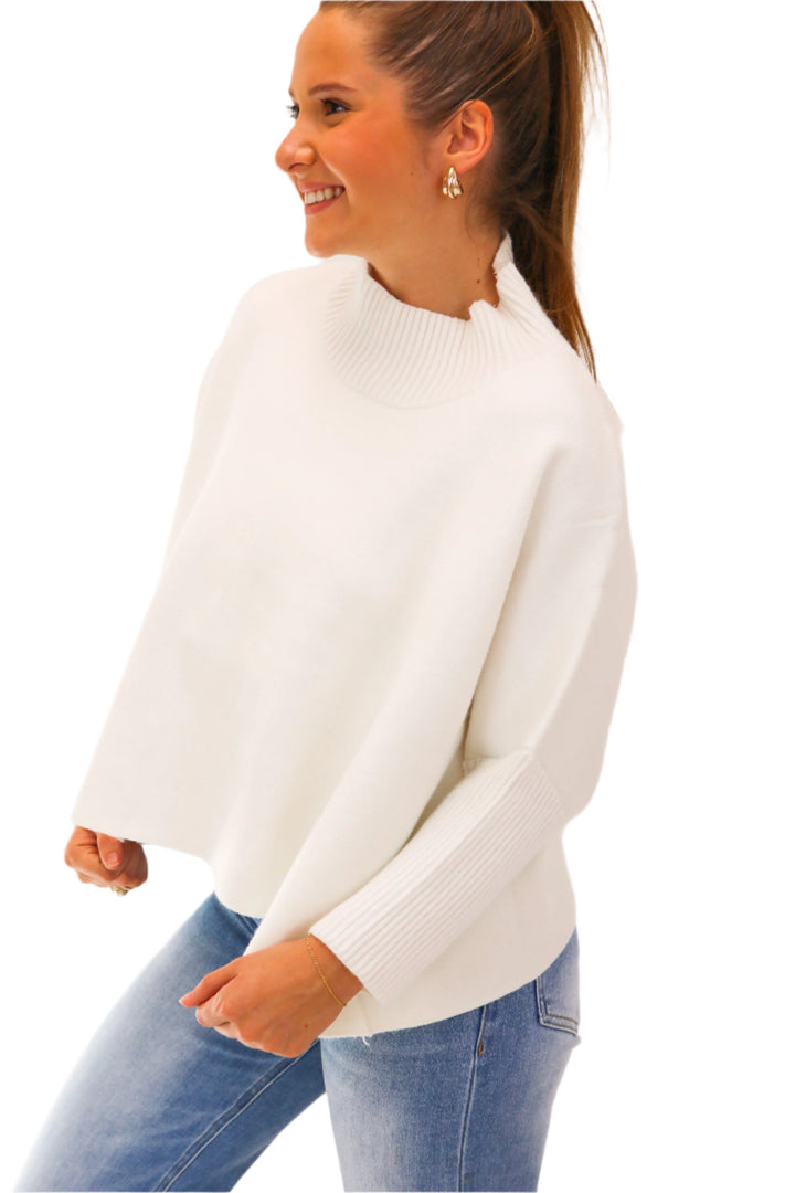 Aja Sweater, White