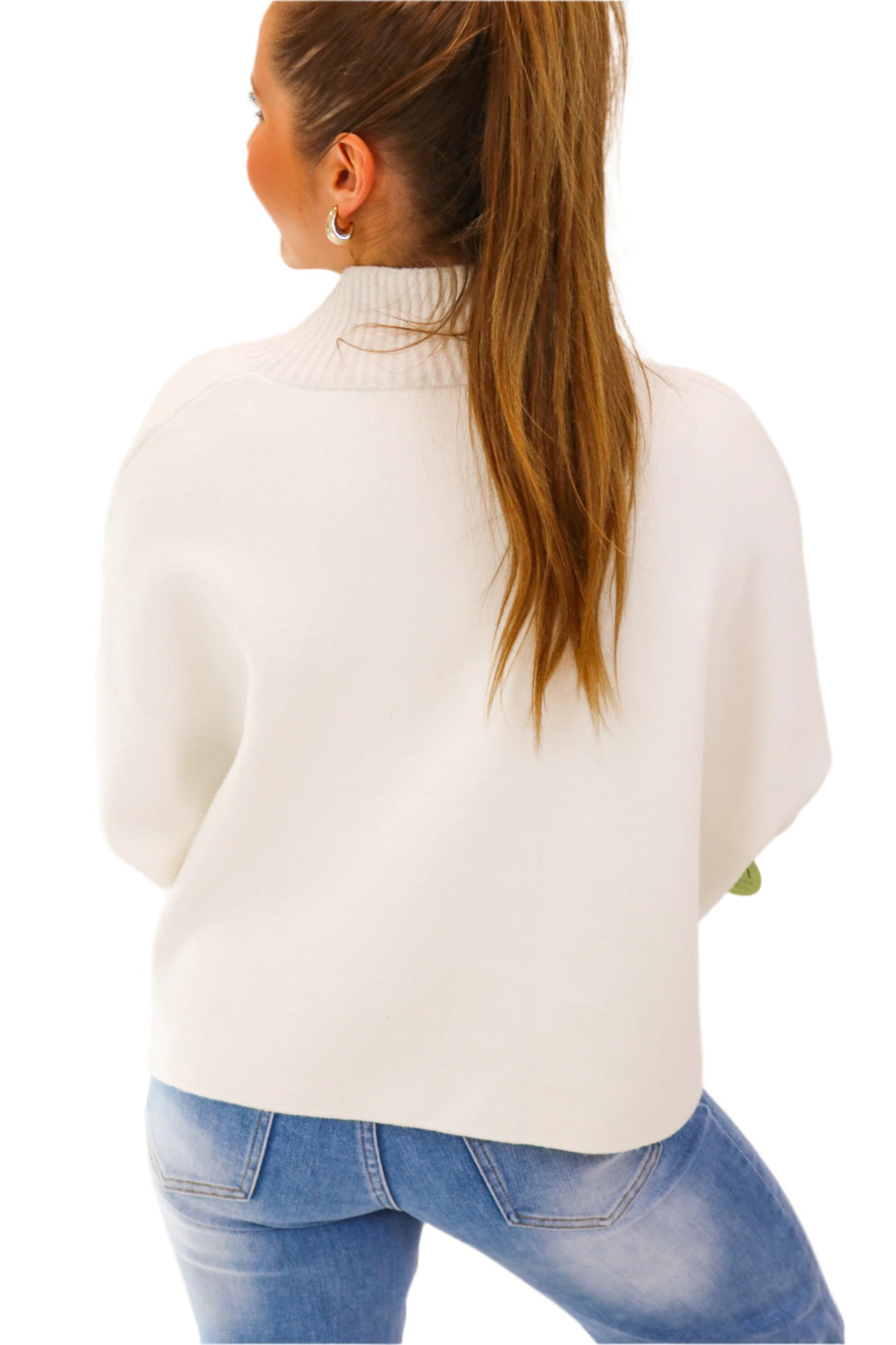 Aja Sweater, White