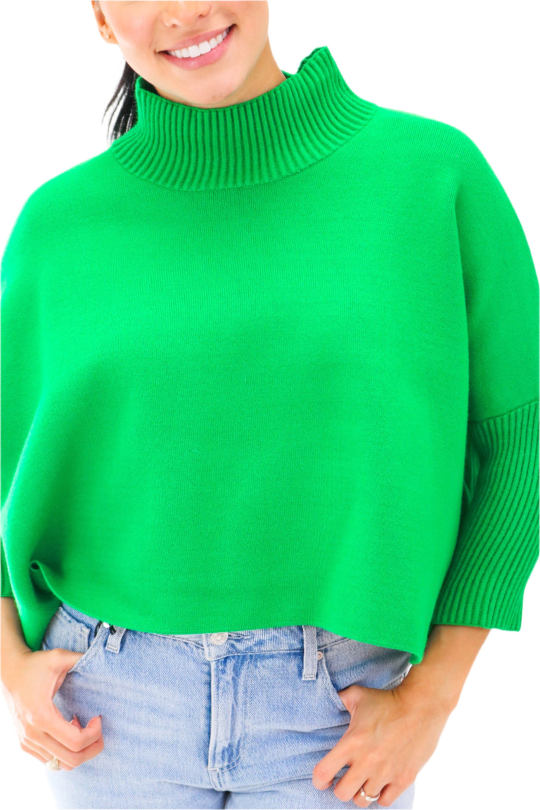 Aja Sweater, Mighty Green