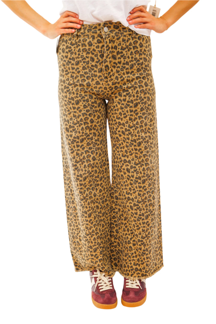 So Fetch Leopard Jeans