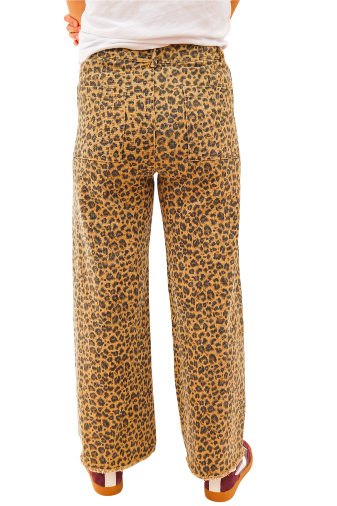 So Fetch Leopard Jeans