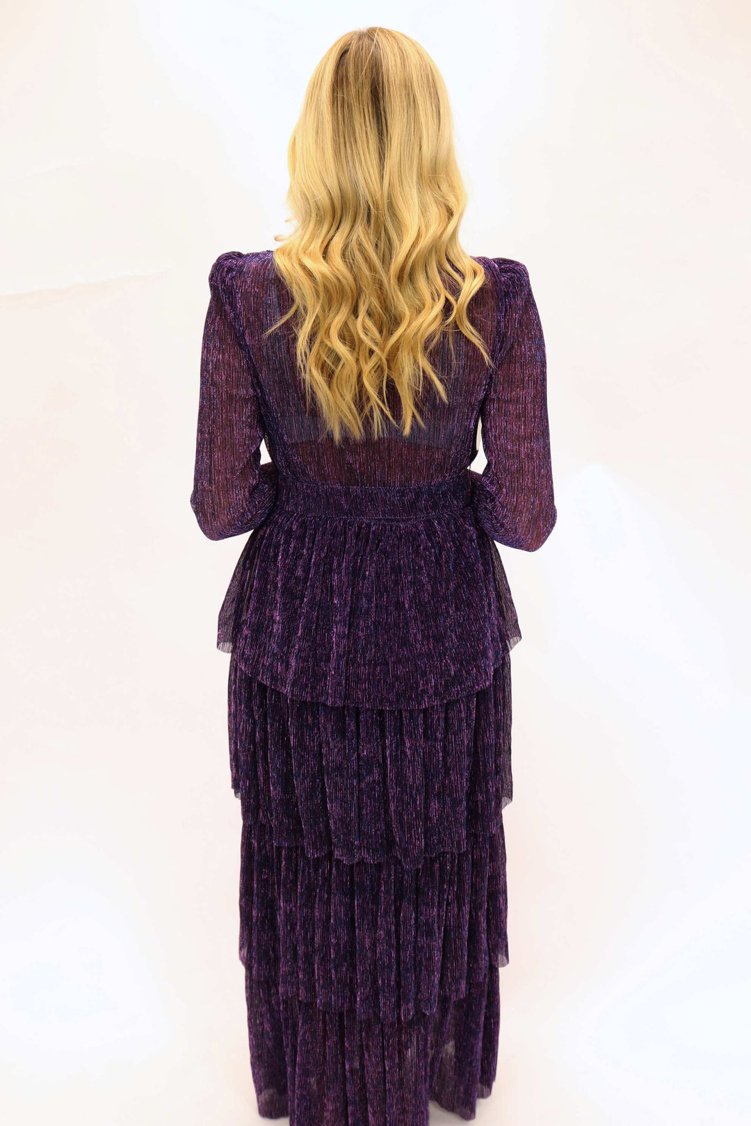 Danielle Dress, Purple Multi