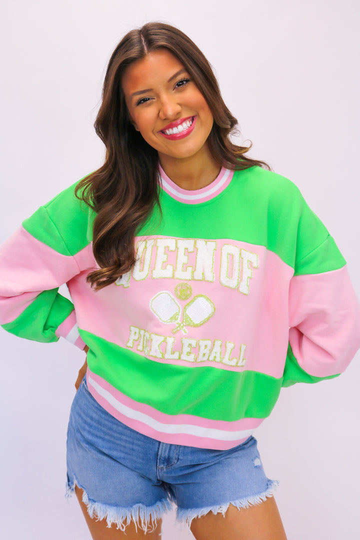 Queen of Pickleball Sweatshirt