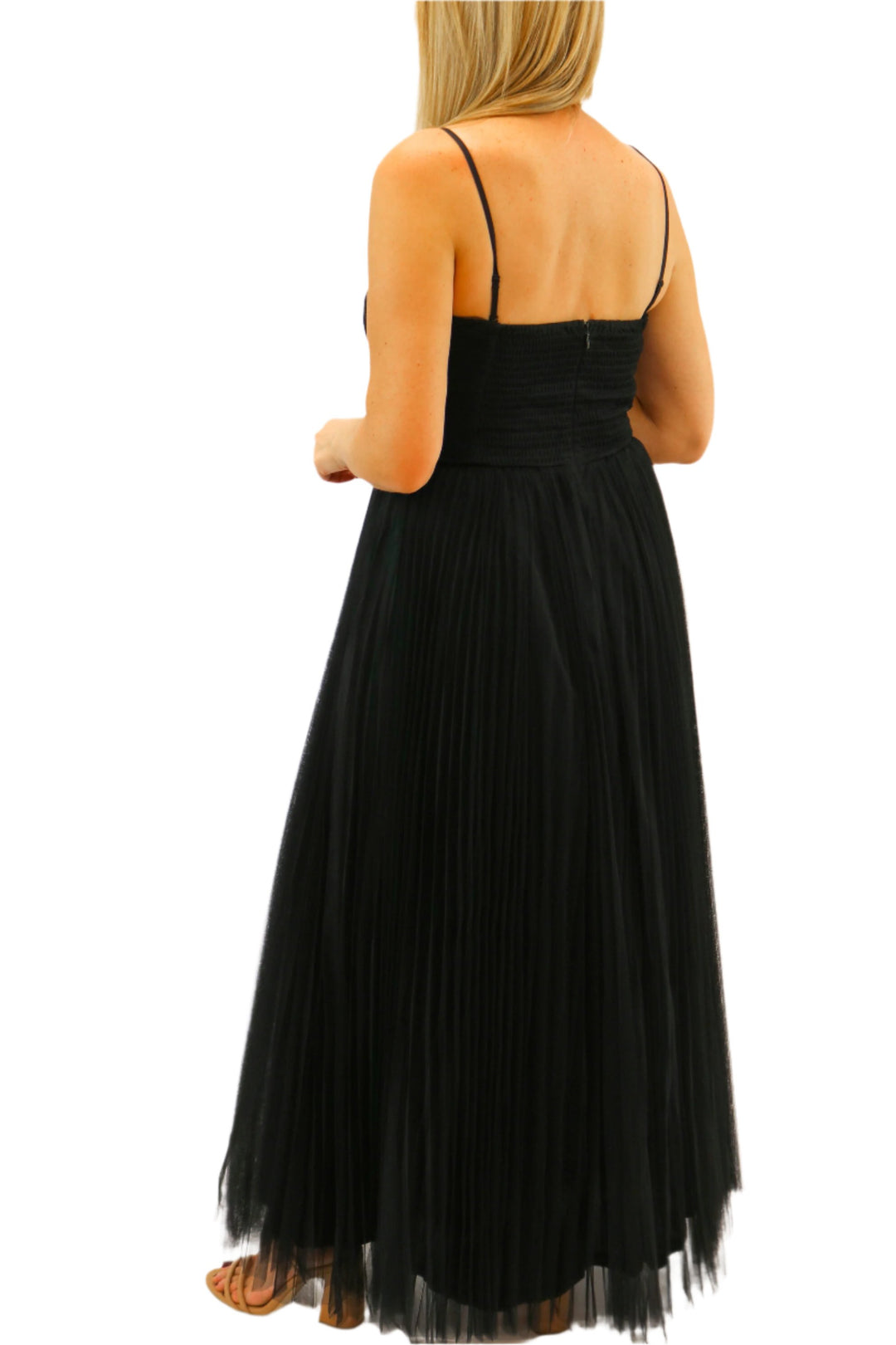 Ayana Tulle Dress, Black