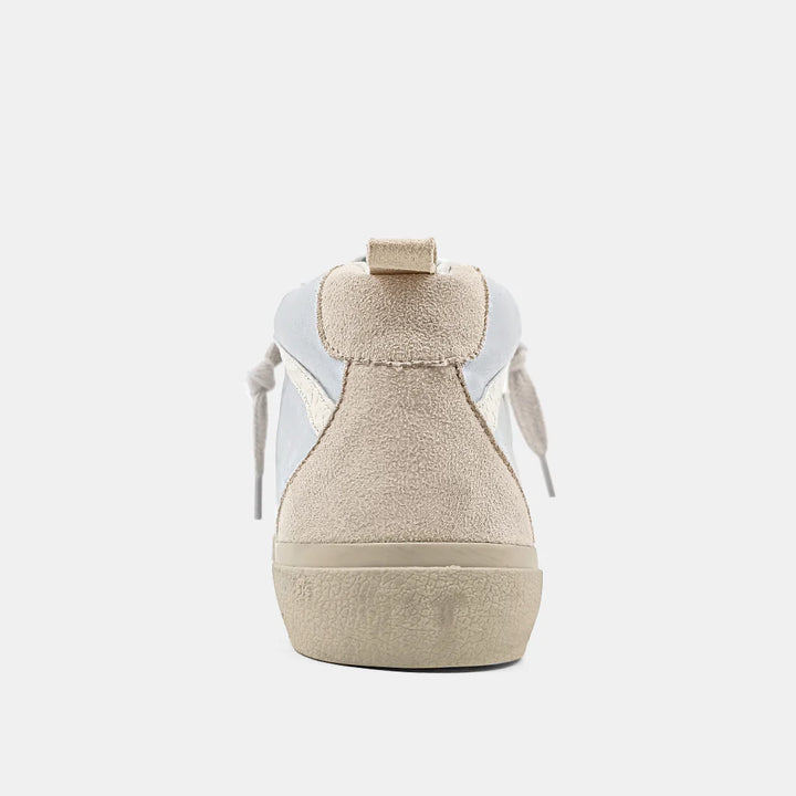 Paulina Sneaker, White Silver