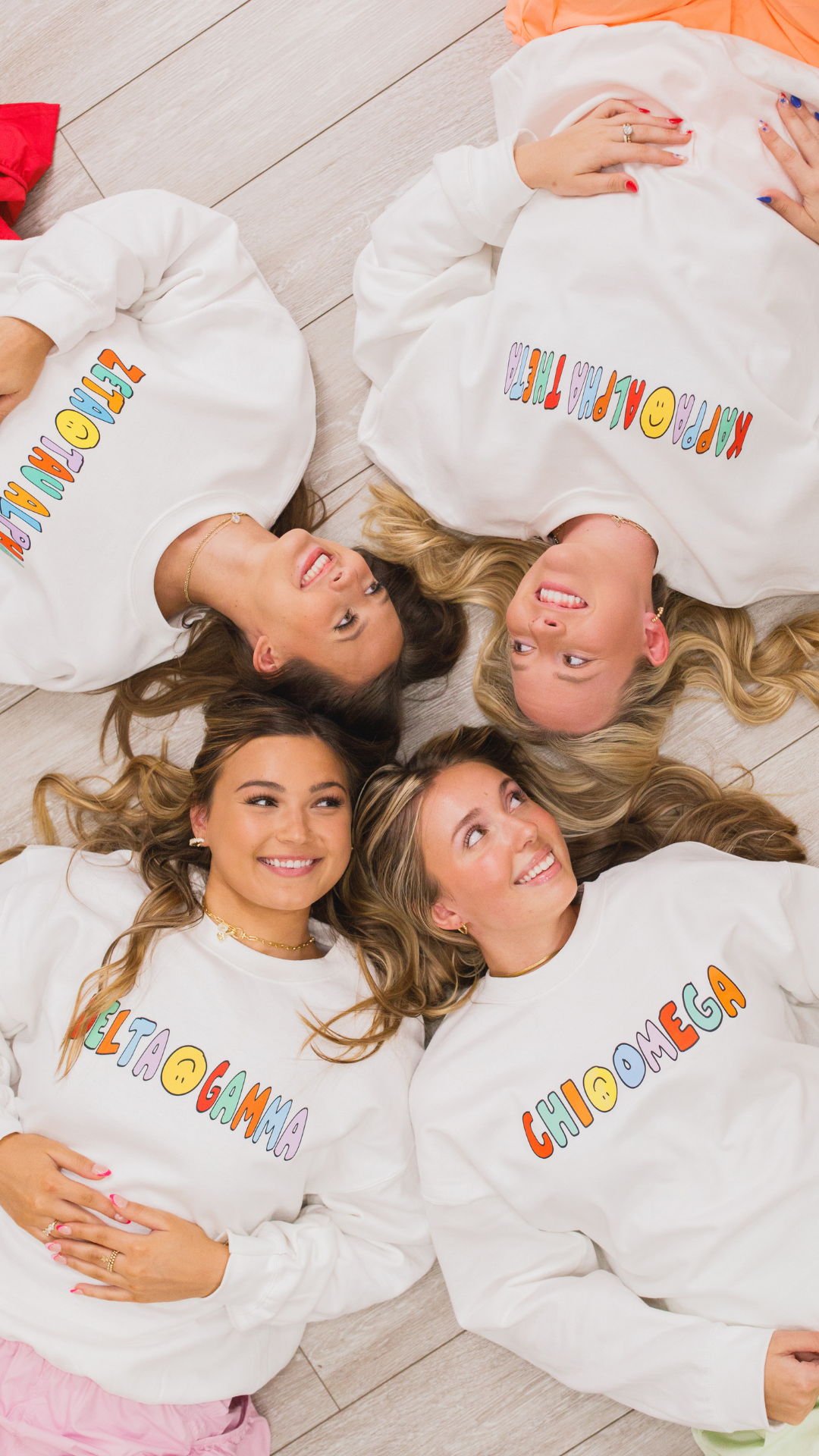 Pi Phi Color Story Sorority Sweatshirt