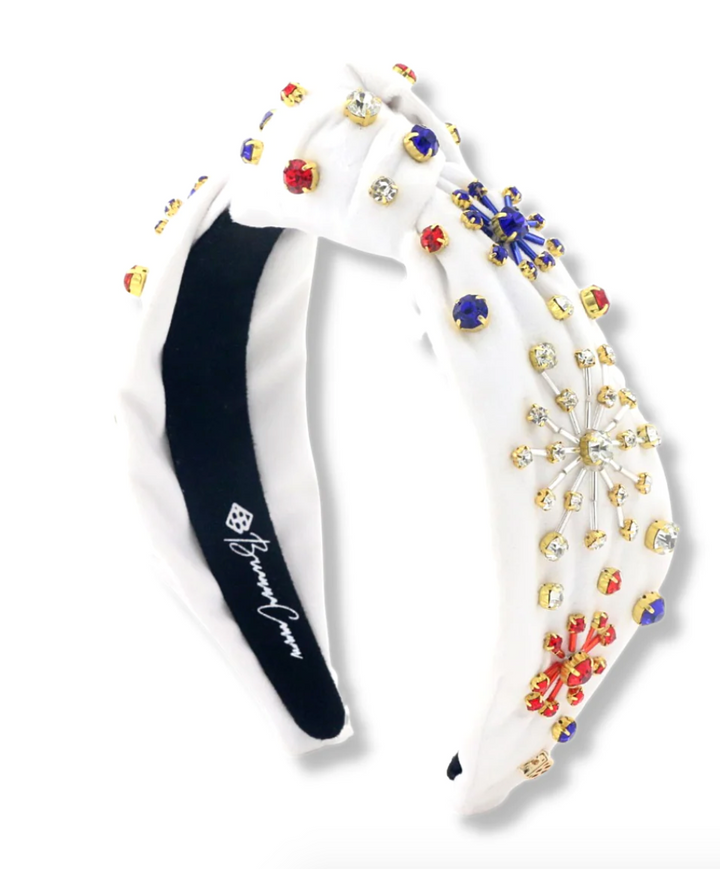 Firework Celebration Headband, White