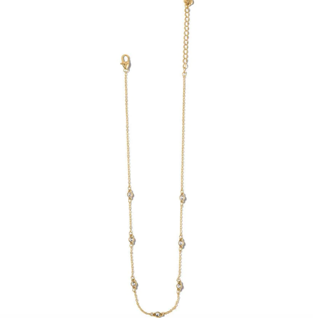 Illumina Petite Gold Collar Necklace