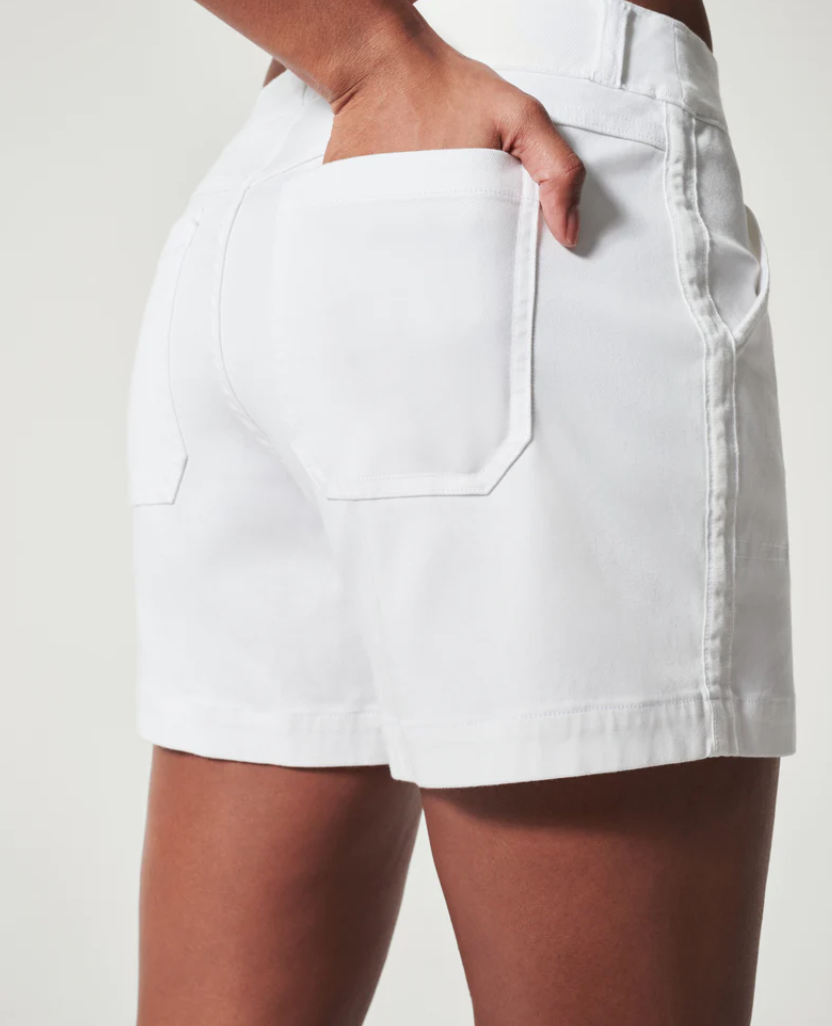 Stretch Twill Short 4", Bright White