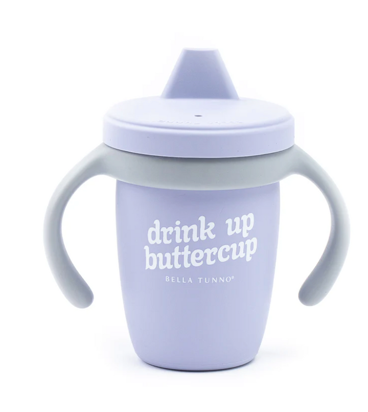 Drink Up Buttercup Sippy Cup