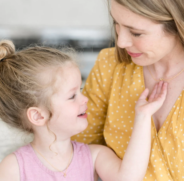 Mama & Me Bee Necklace Set