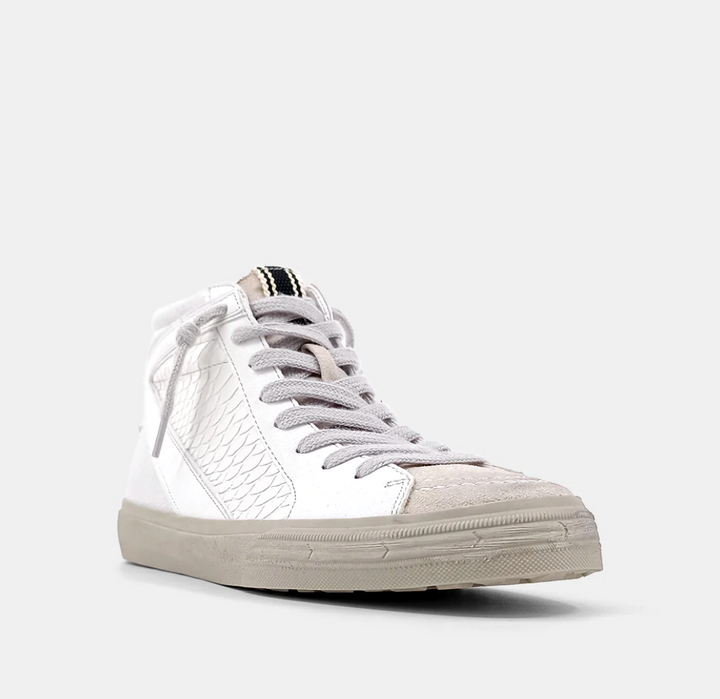 Rooney Sneaker, White Snake