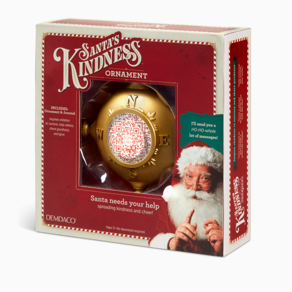 Santa's Kindness Ornament & Journal