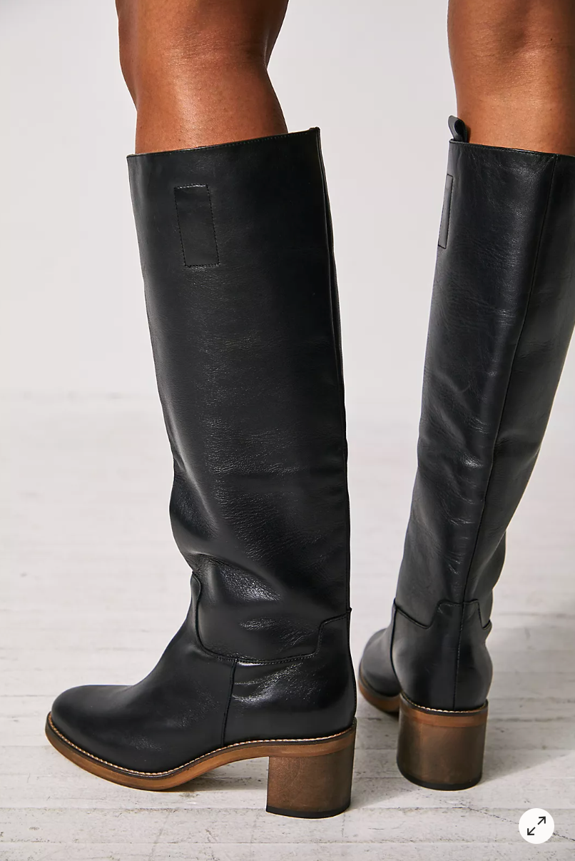 Tabby Tall Boot, Black